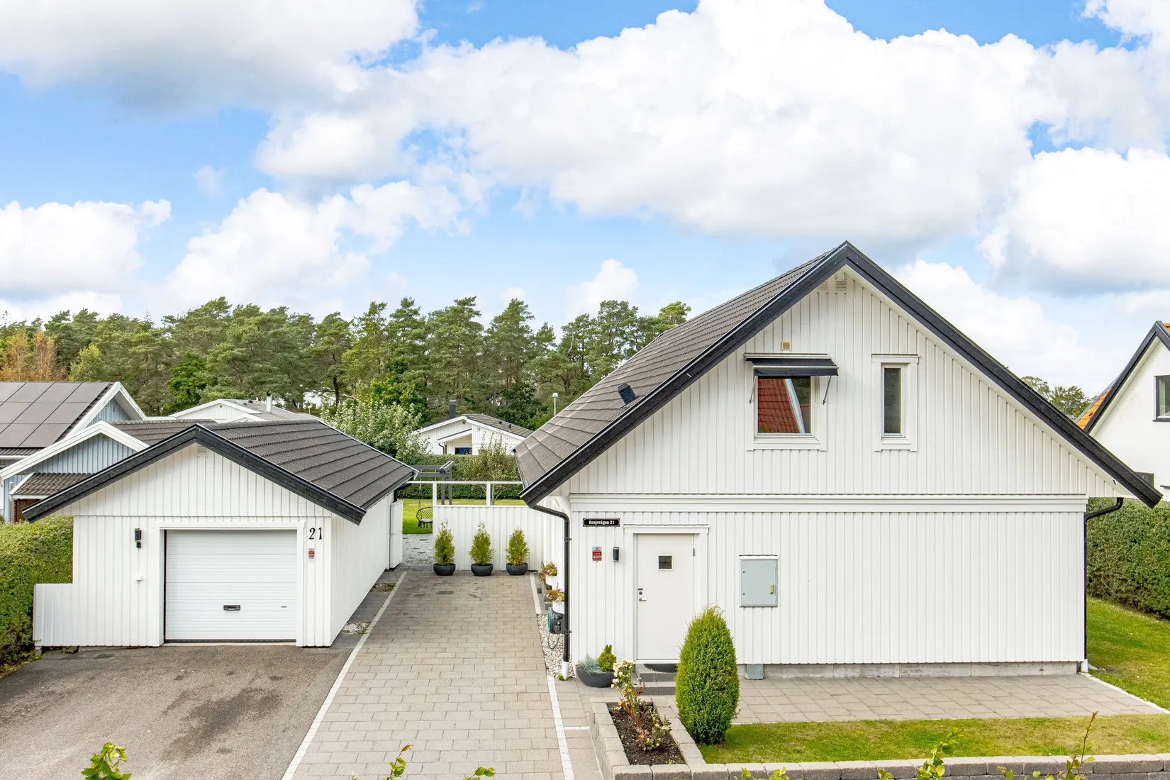 Villa, Gnejsvägen 21, Skrea/Mannabergs sydsluttning, Falkenberg