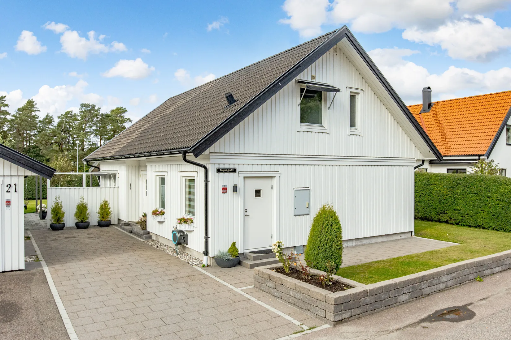 Villa, Gnejsvägen 21, Skrea/Mannabergs sydsluttning, Falkenberg