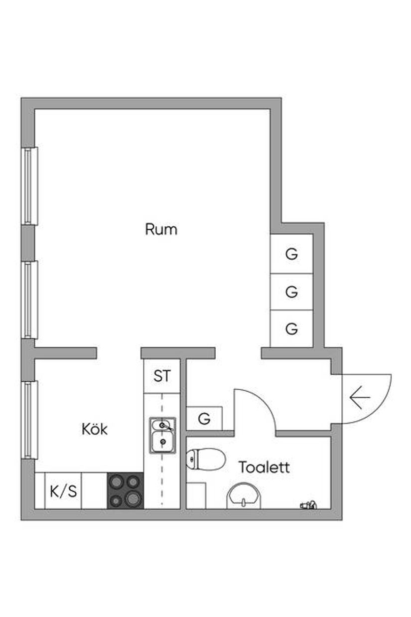 Bostadsrätt, Lindåkersvägen 7C, Örjansgården, Borlänge