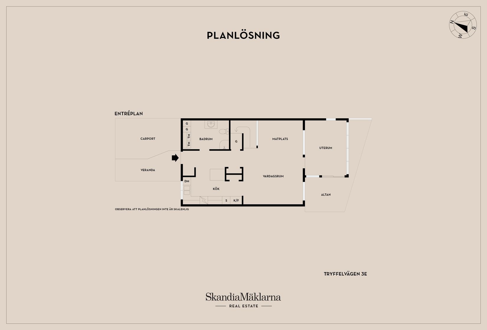 Radhus, Tryffelvägen 3E, Mjölby