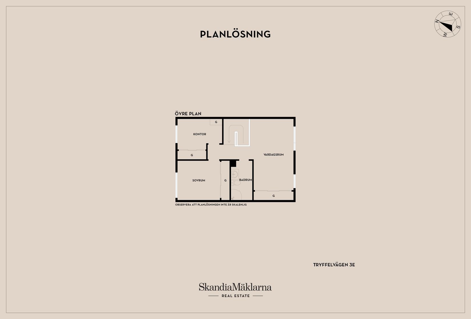 Radhus, Tryffelvägen 3E, Mjölby