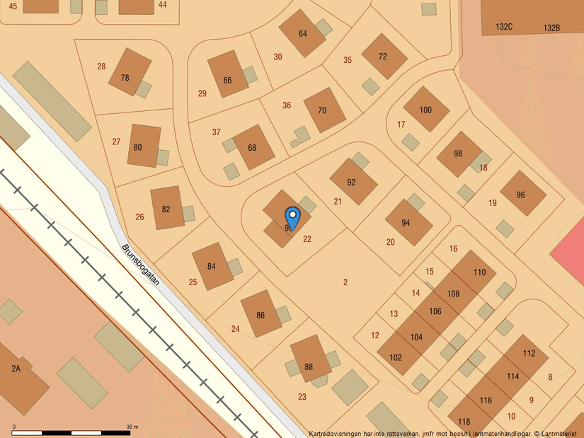 Villa, Brunsbogatan 90, Skara