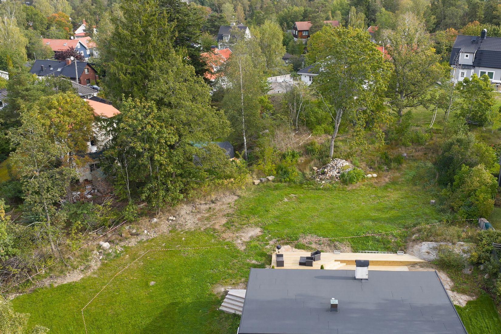 Tomt, Älgskyttevägen 5A, Stuvsta, Huddinge