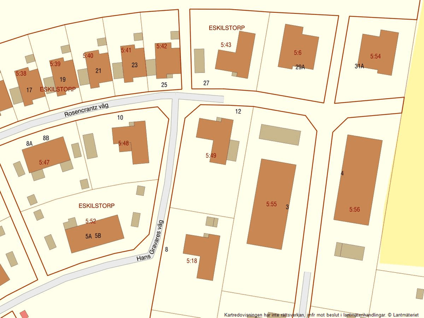 Villa, Rosencrantz väg 12, Eskilstorp, Båstad