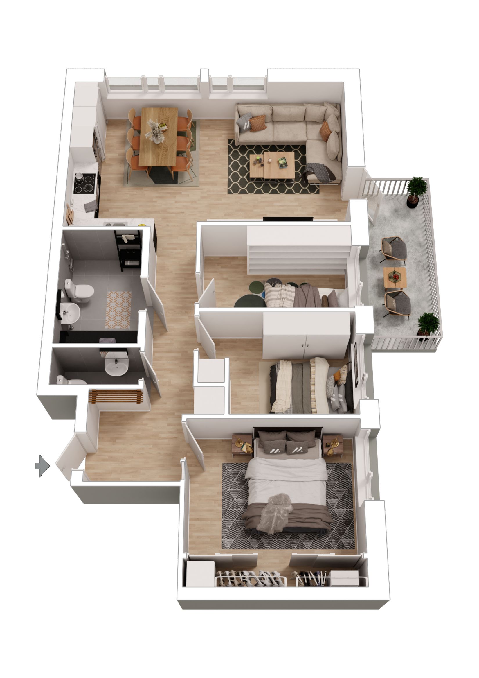 Bostadsrätt, Arbetargatan 5a, Centralt / Öster, Örebro