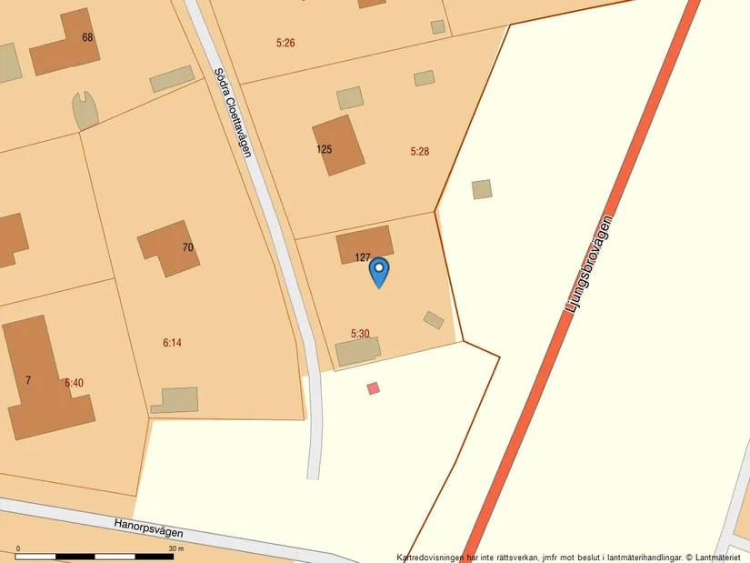 Villa, Södra Cloettavägen 127, Ljungsbro, Linköping