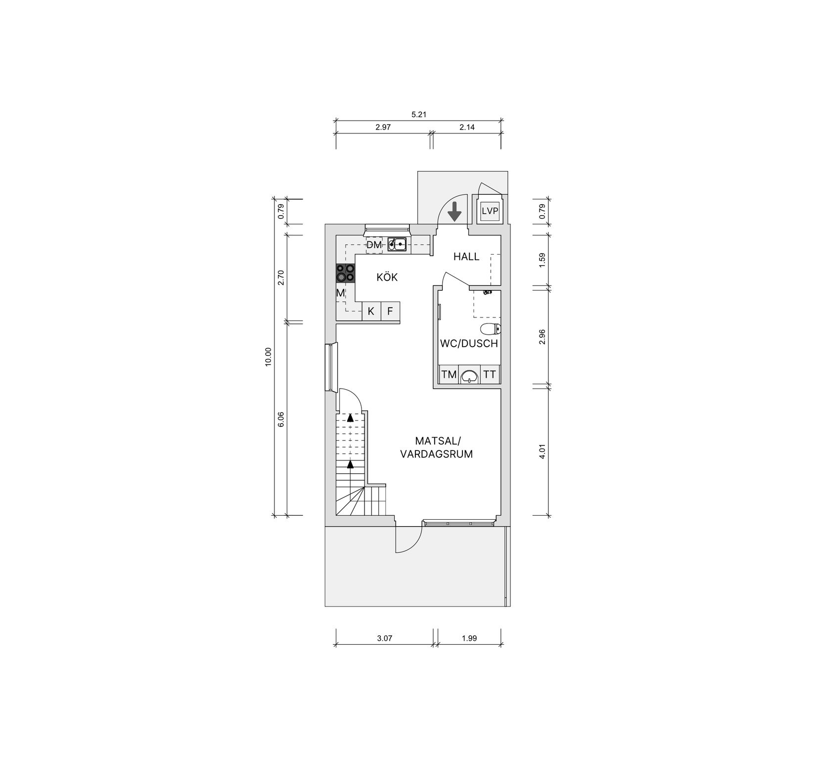 Bostadsrätt, Radhus, Tåbäcksvägen 47B, Öjersjö, Partille