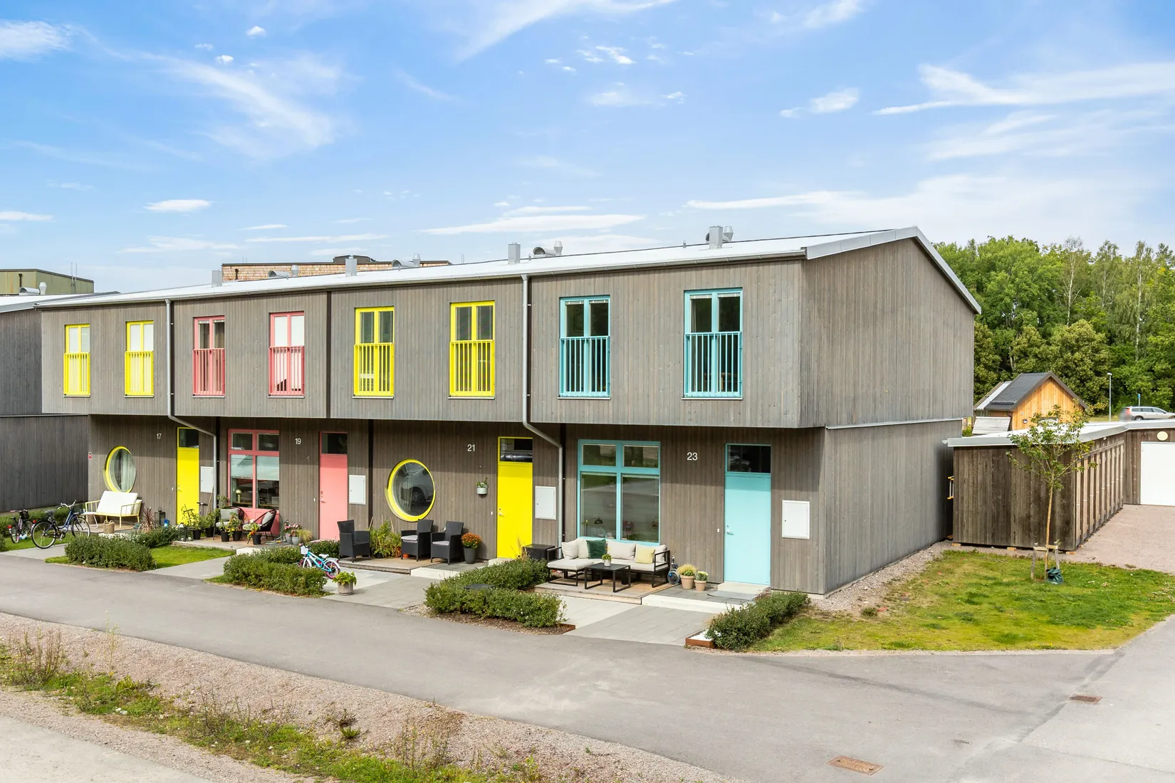 Radhus, Skogsvallsgatan 23, Hjulsbro, Linköping