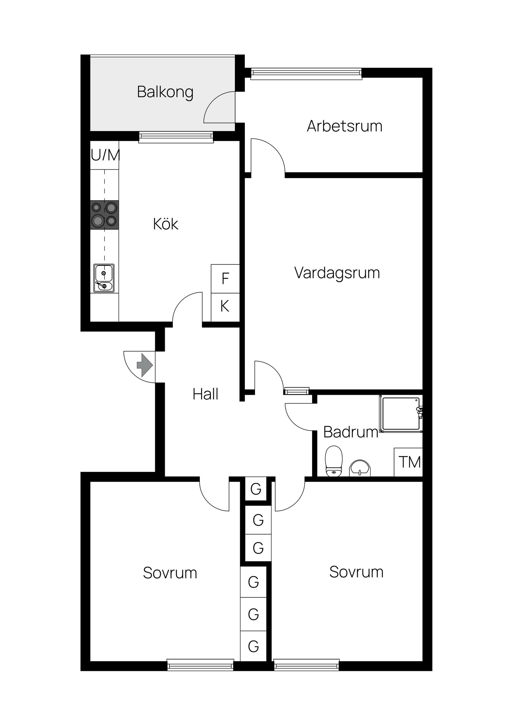 Bostadsrätt, Rombergsgatan 10, Romberga, Enköping