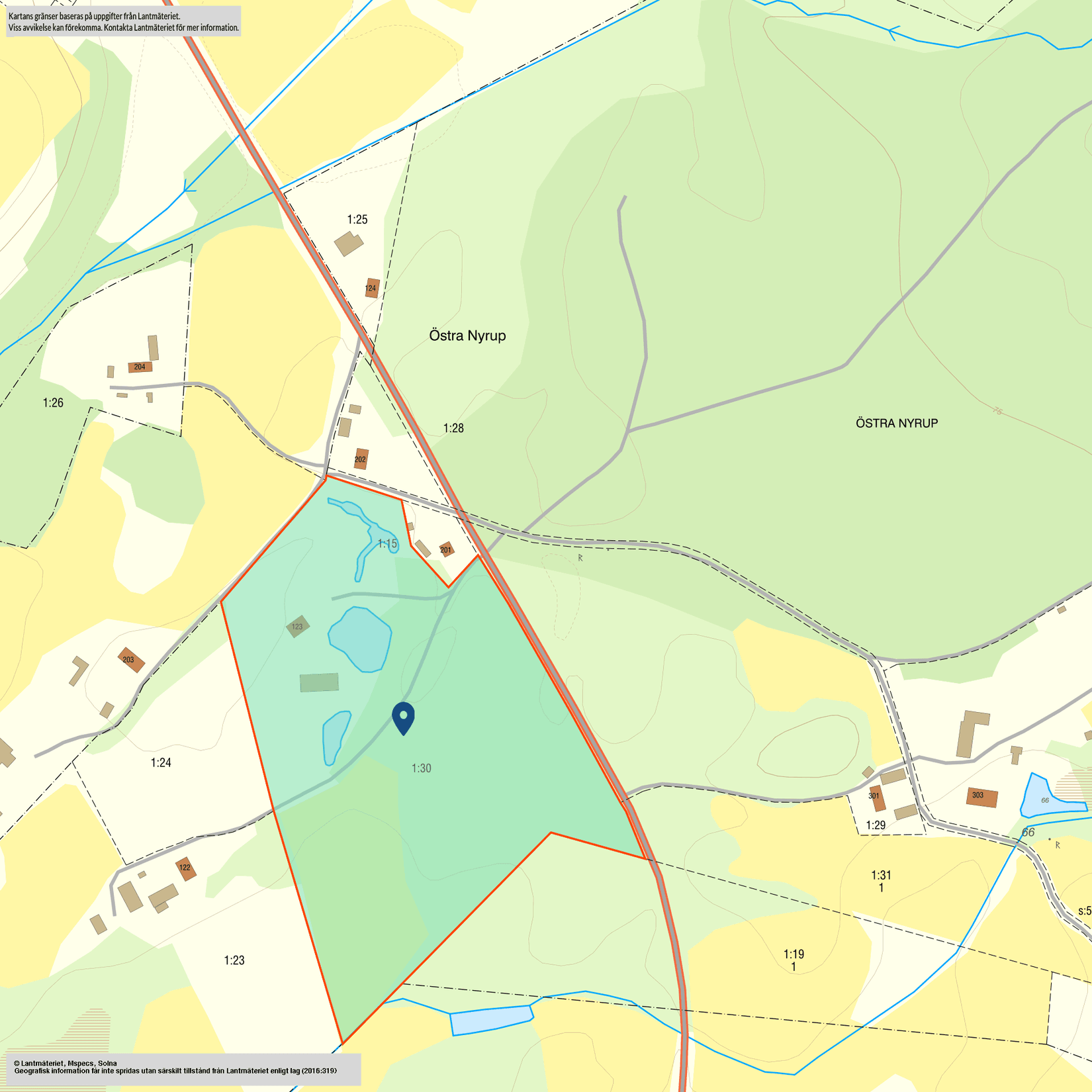 Gård/Skog, Östra Nyrup 123, Hallaröd, Höör