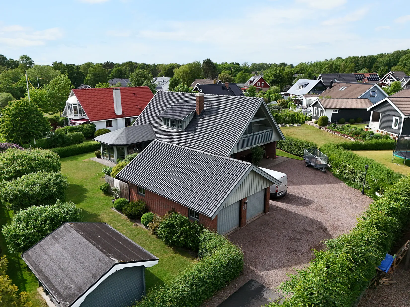 Villa, Kustroddarevägen 41, Skepparkroken, Ängelholm