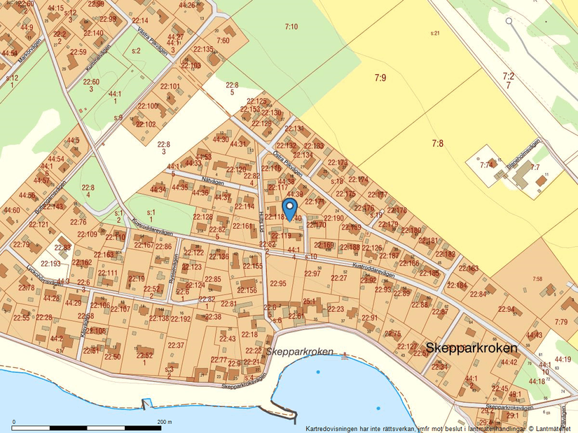 Villa, Kustroddarevägen 41, Skepparkroken, Ängelholm