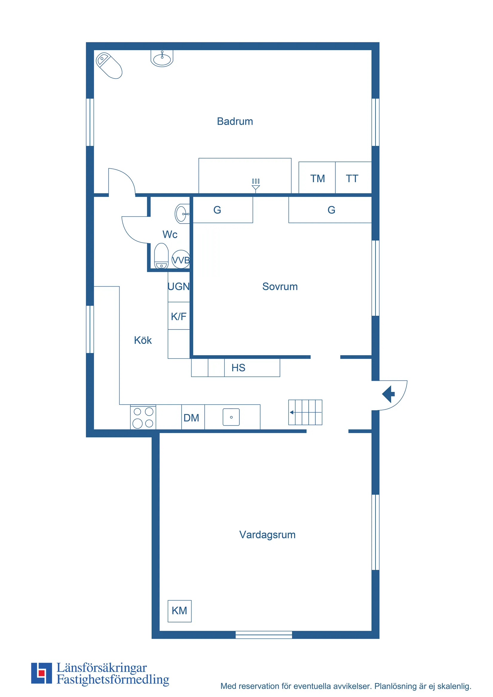 Villa, Otte Marsvins väg 121, Ensligheten, Ystad