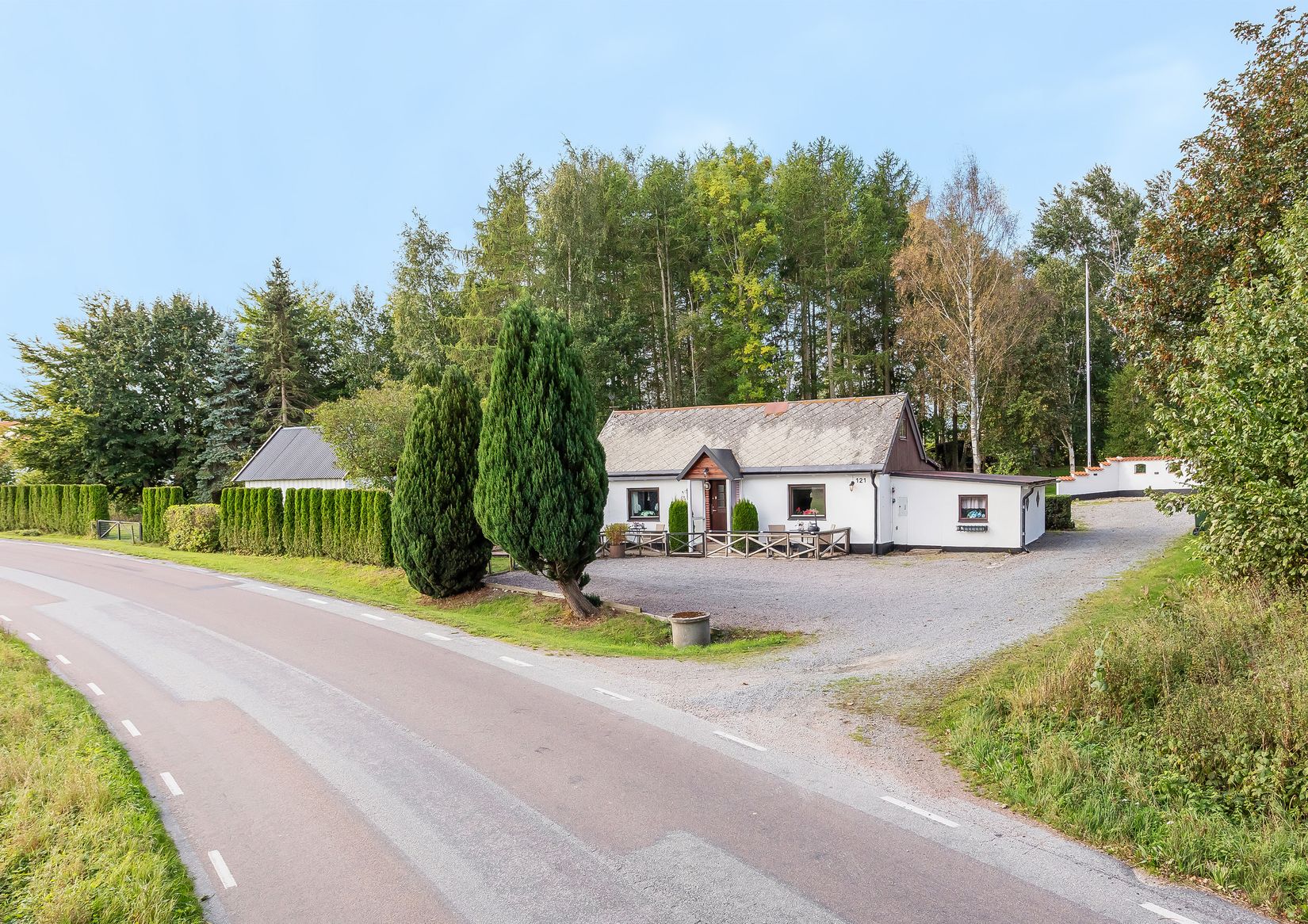 Villa, Otte Marsvins väg 121, Ensligheten, Ystad