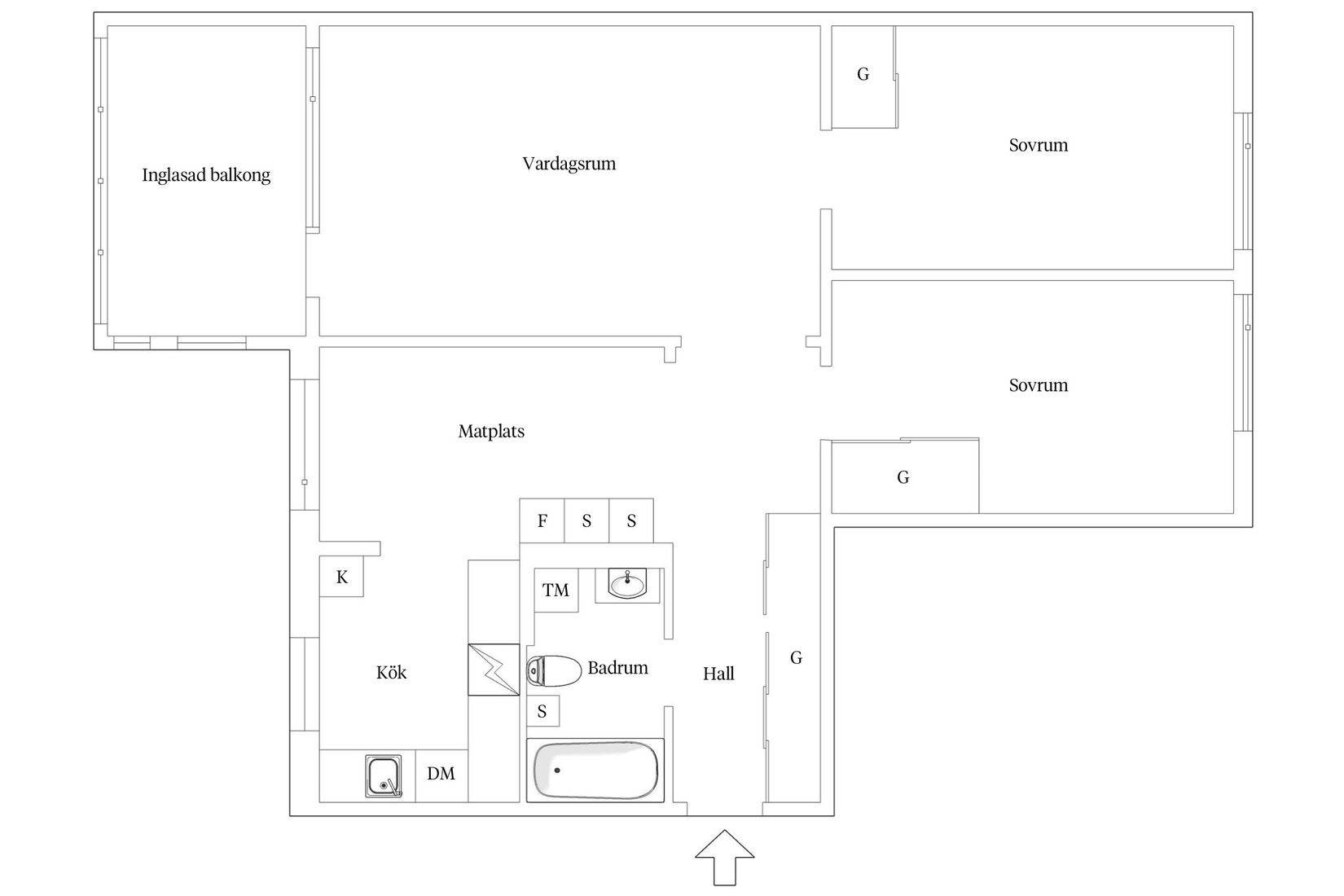 Bostadsrätt, Konsultgatan 20, Södertorp, Malmö