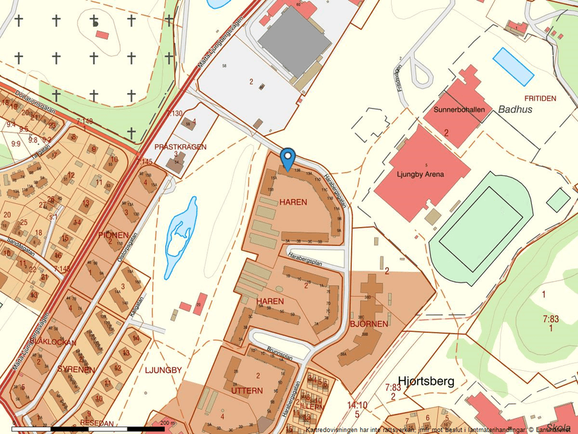 Bostadsrätt, Harabergsgatan 13C, Centralt, Ljungby