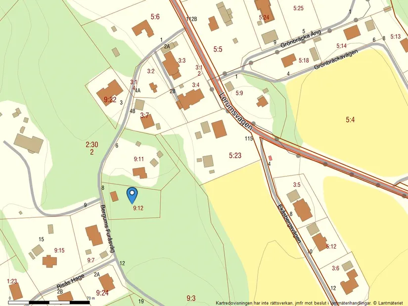 Villa, Bergums furåsväg 8, Olofstorp, Göteborg