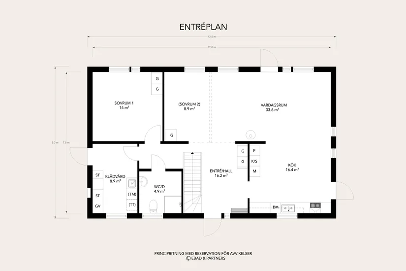 Villa, Bergums furåsväg 8, Olofstorp, Göteborg
