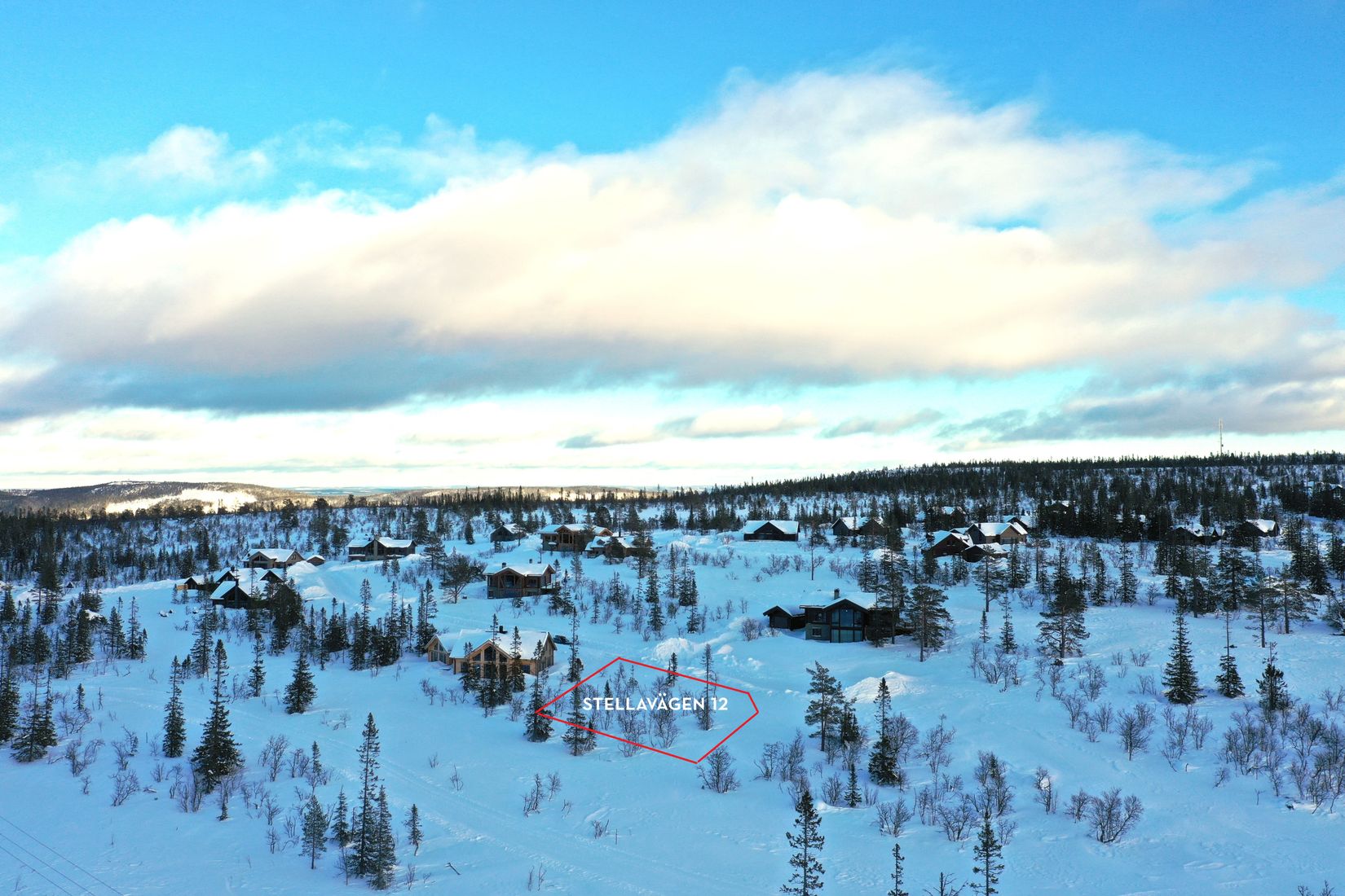 Tomt, Stellavägen 12, Berg