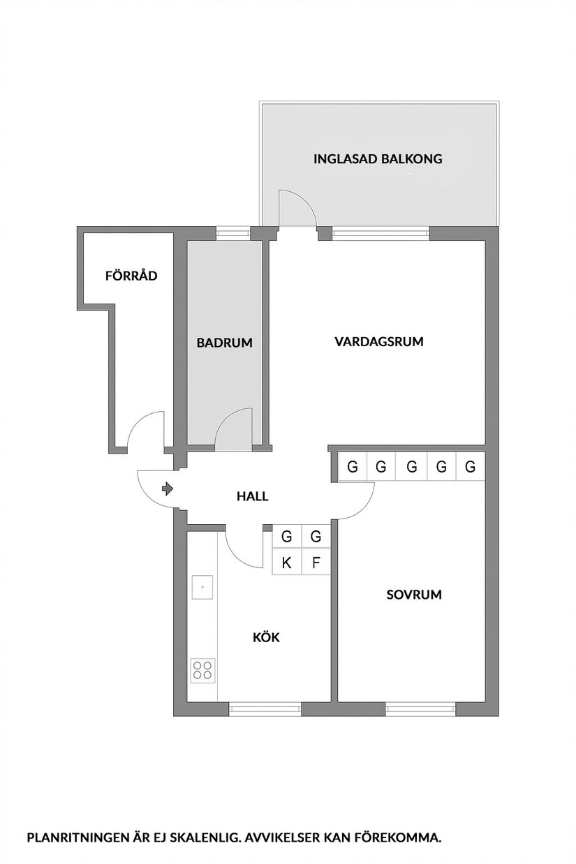 Bostadsrätt, Klövervägen 9 6tr, Hallunda - Norsborg, Botkyrka