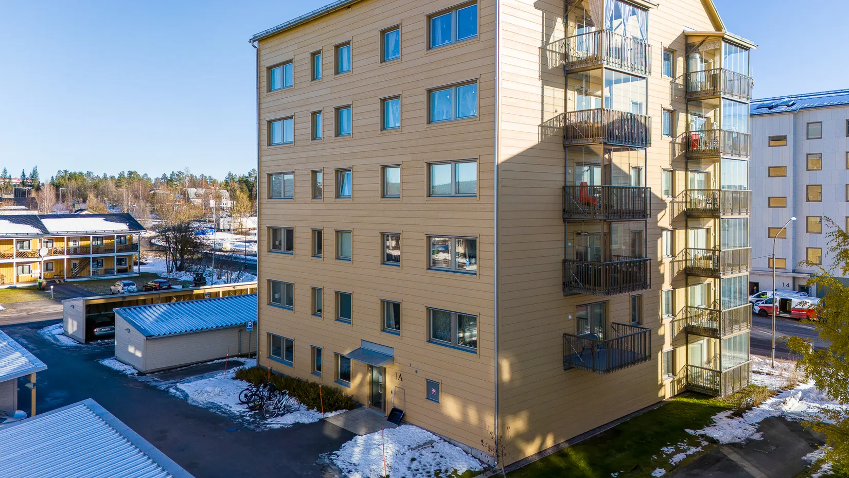 Bostadsrätt, Lappfogdegatan 1A, Centrum Gällivare, Gällivare