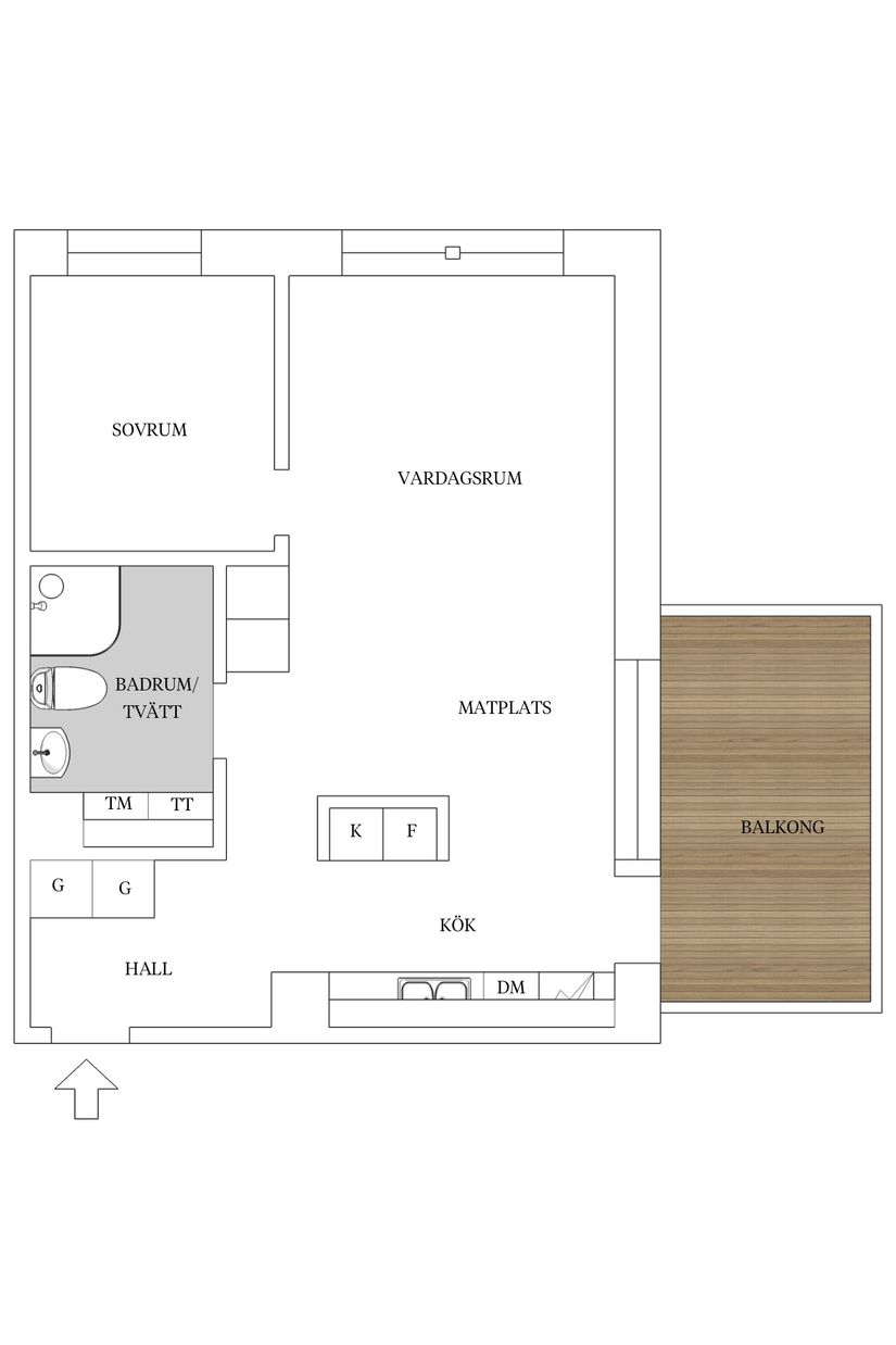 Bostadsrätt, Kungsängstorget 4, Kungsängen, Jönköping