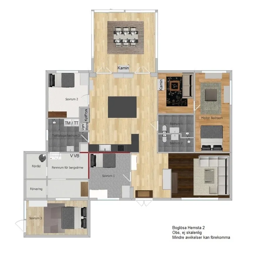 Villa, Boglösa Hemsta 2, Boglösa, Enköping