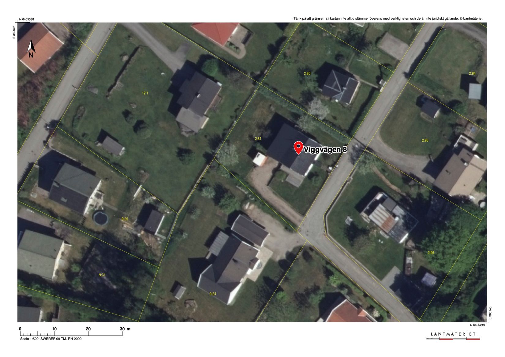 Villa, Viggvägen 8, Frufällan, Borås