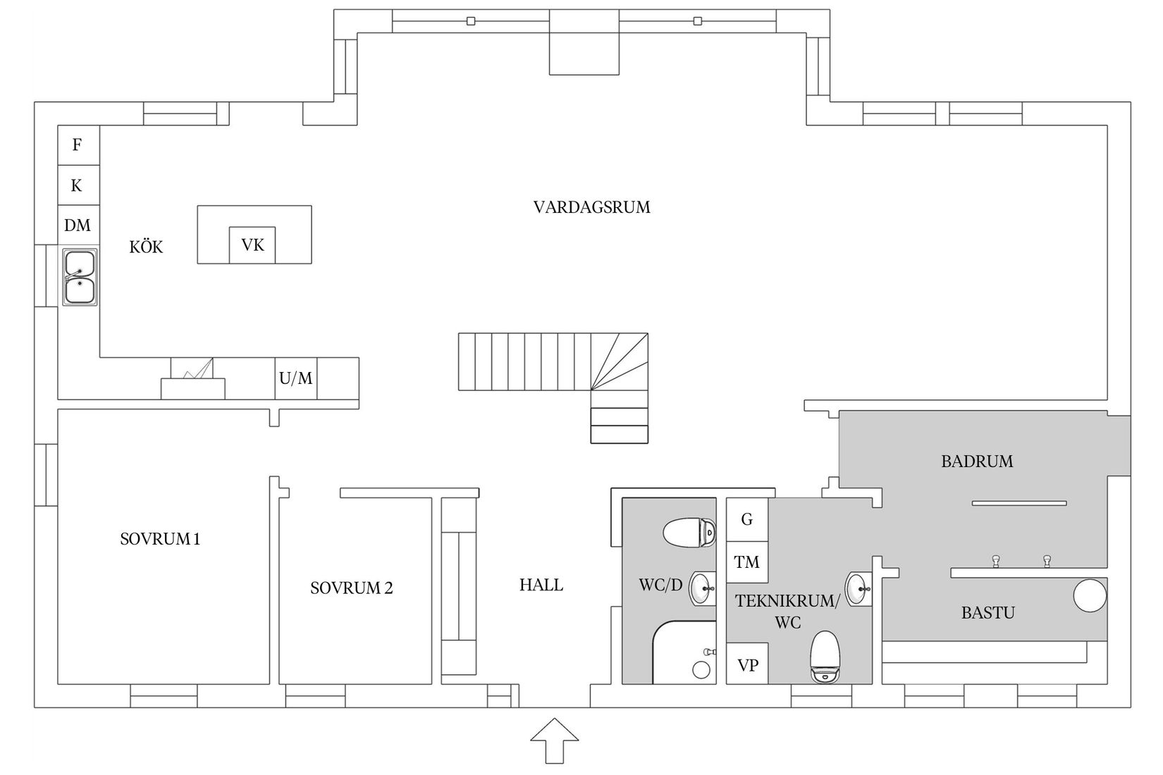 Fritidshus, Gammavägen 1, Storhogna, Berg