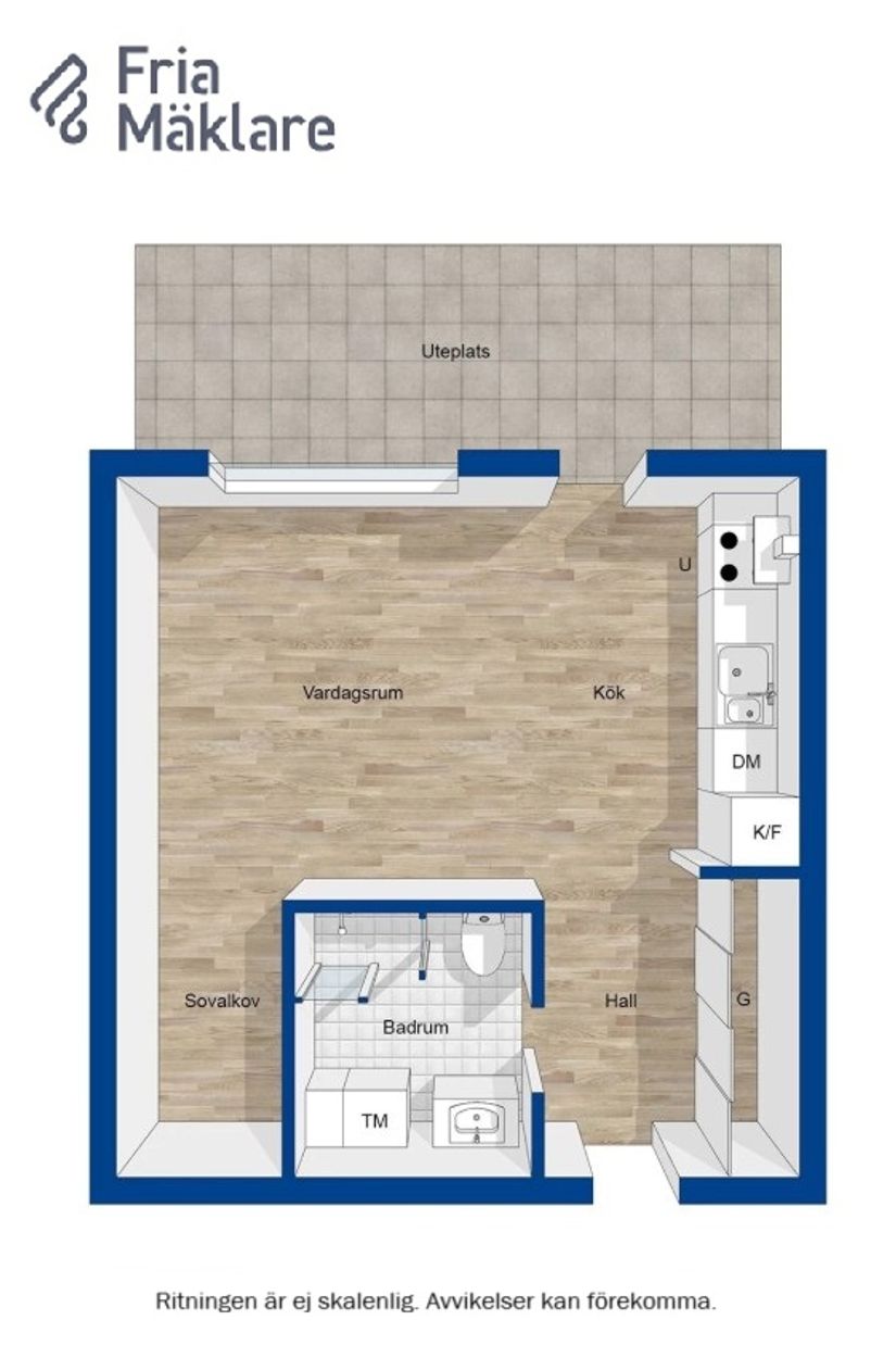 Bostadsrätt, Kvarnbyvallen 21, Kvarnbyvallen, Mölndal