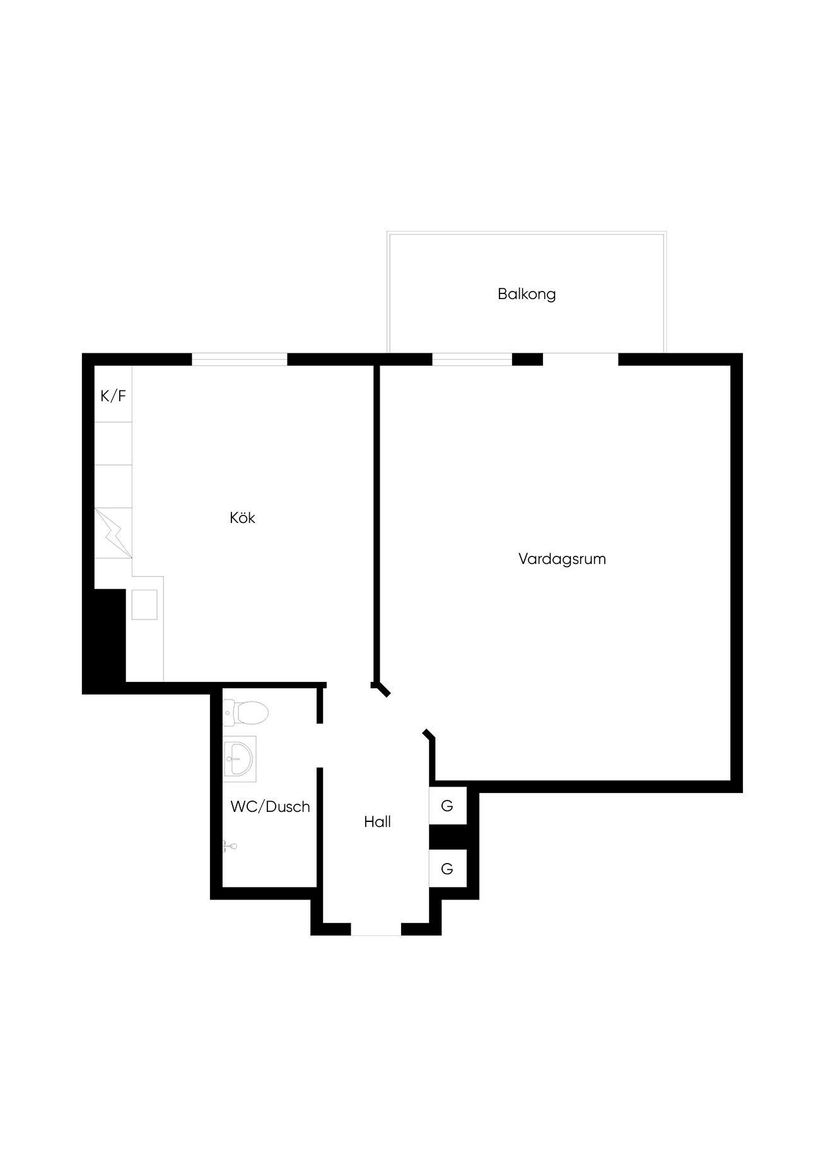Bostadsrätt, Torshällavägen 5B, Norr, Eskilstuna