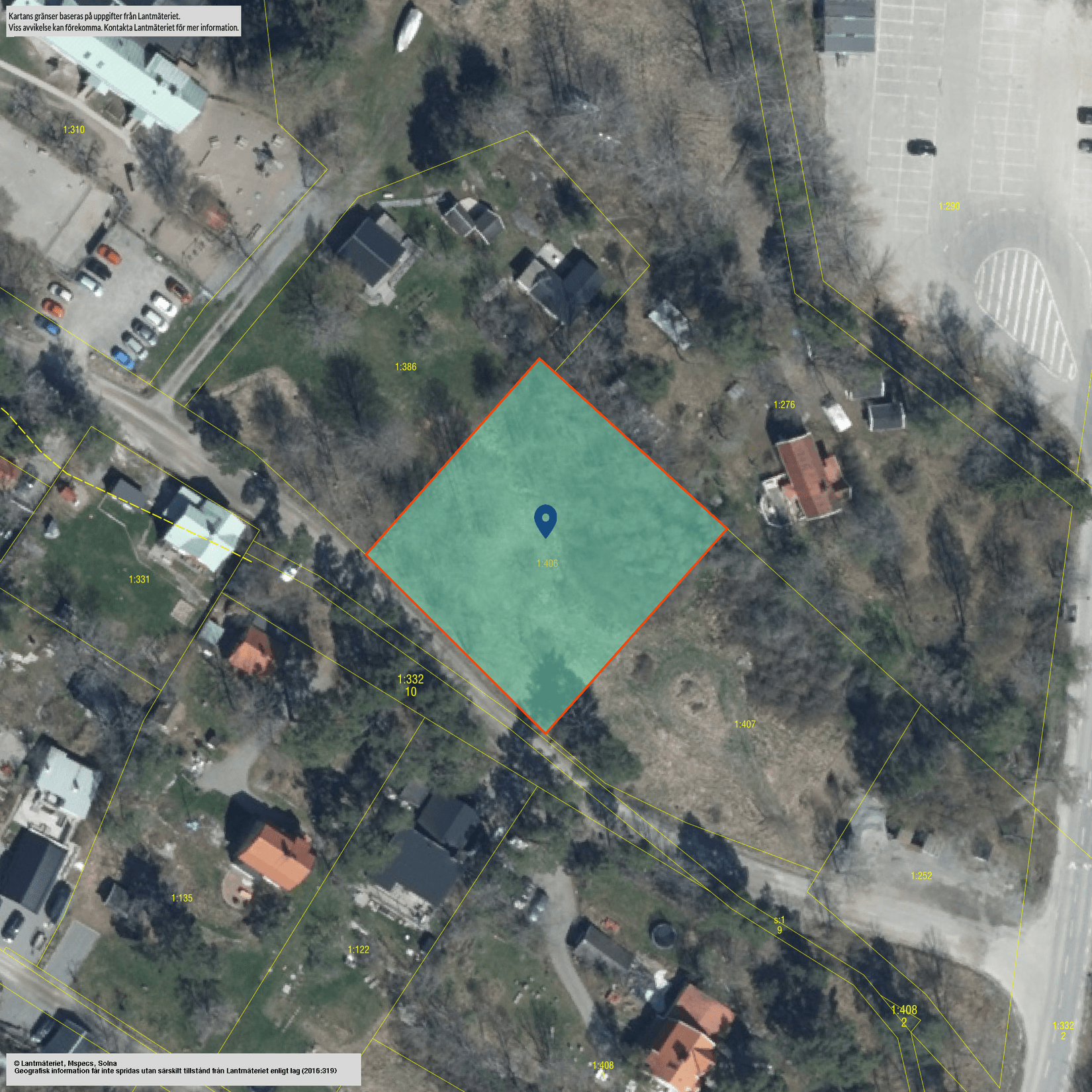 Tomt, Toivovägen 4B, Norra Lagnö, Värmdö