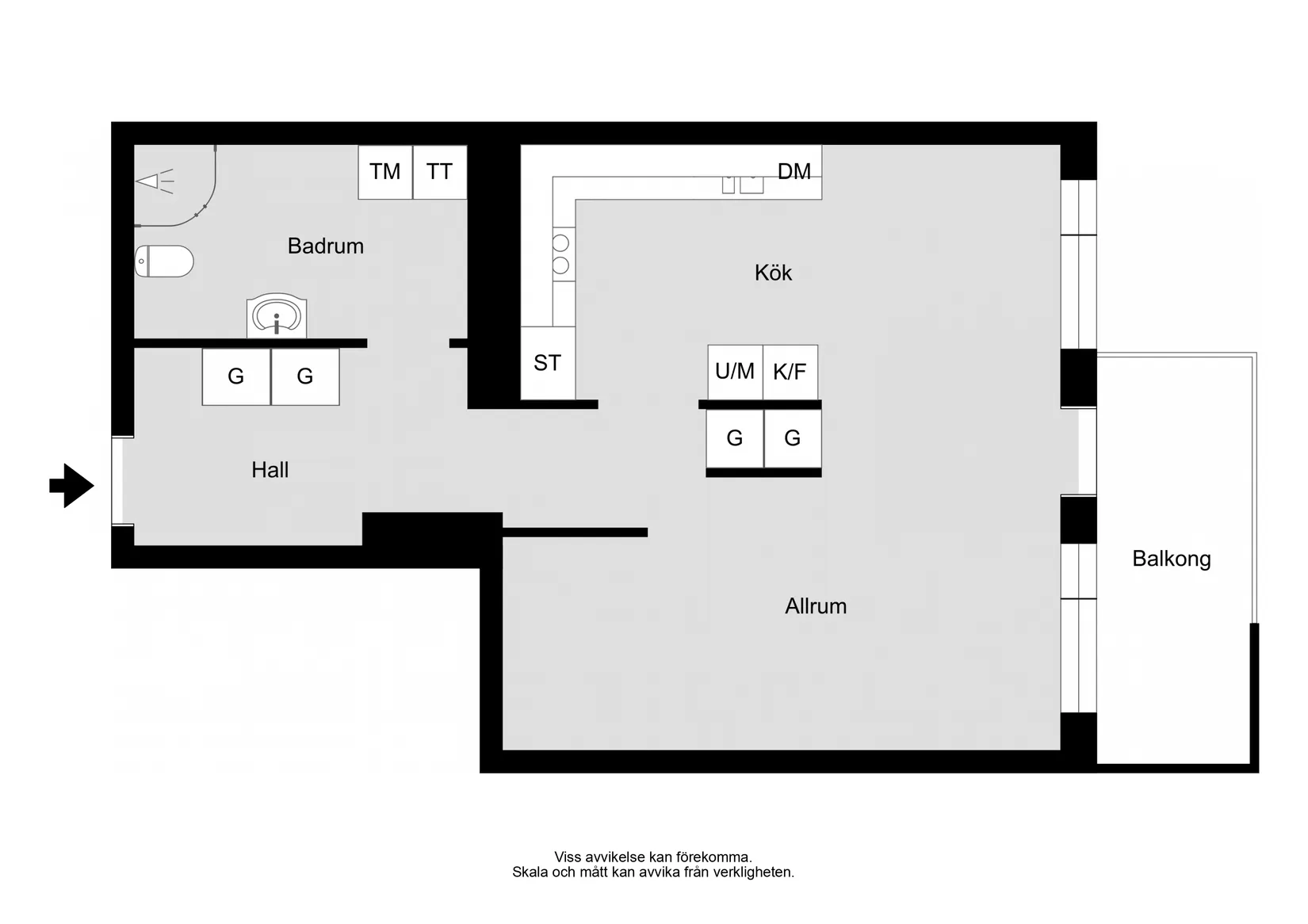 Bostadsrätt, Råbyvägen 84, Kapellgärdet, Uppsala