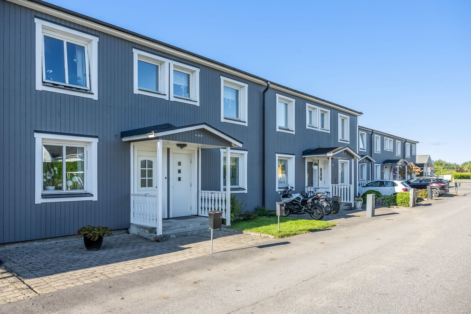 Radhus, Norrgårdsvägen 13B, Pryssgården, Norrköping