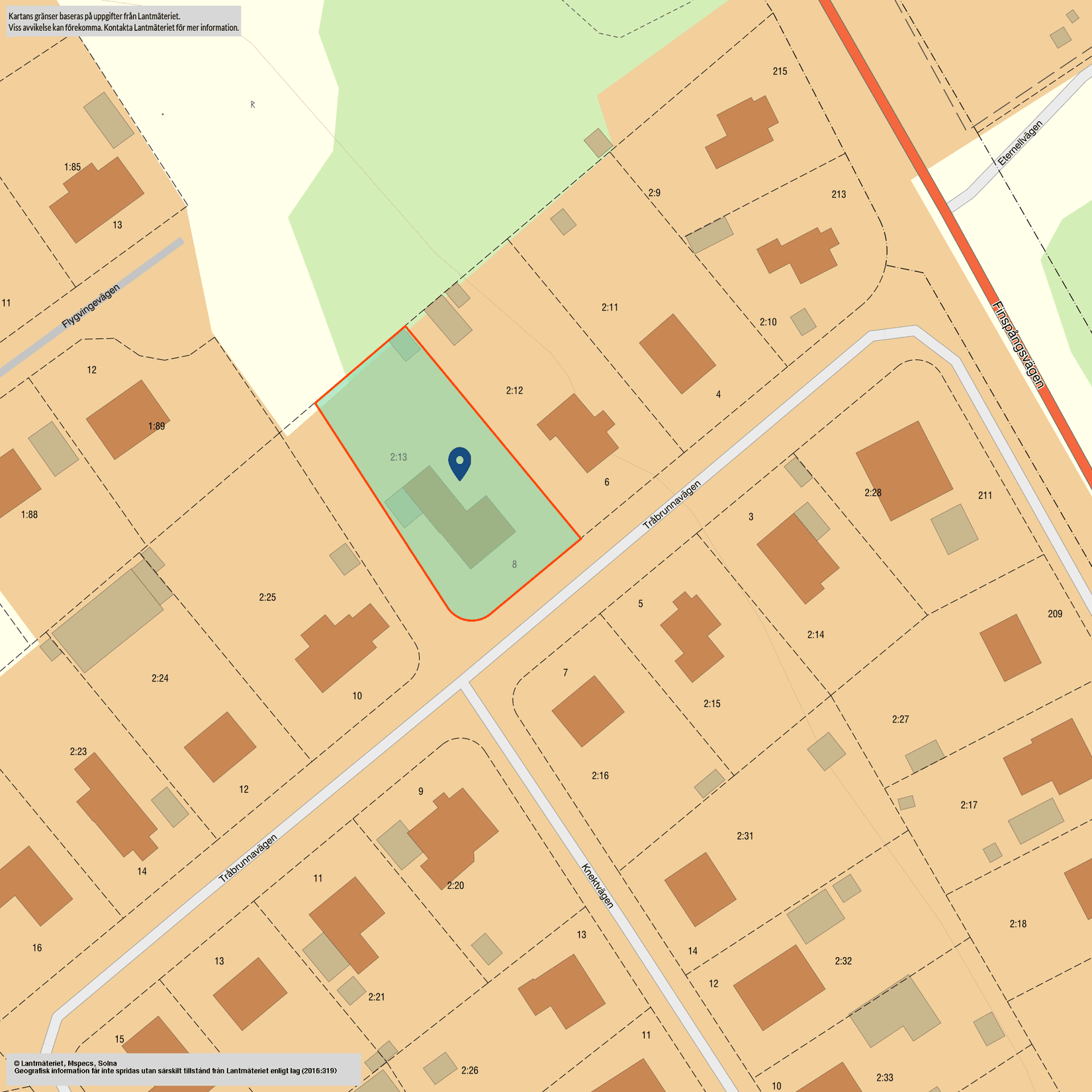 Villa, Tråbrunnavägen 8, Fyrby, Norrköping