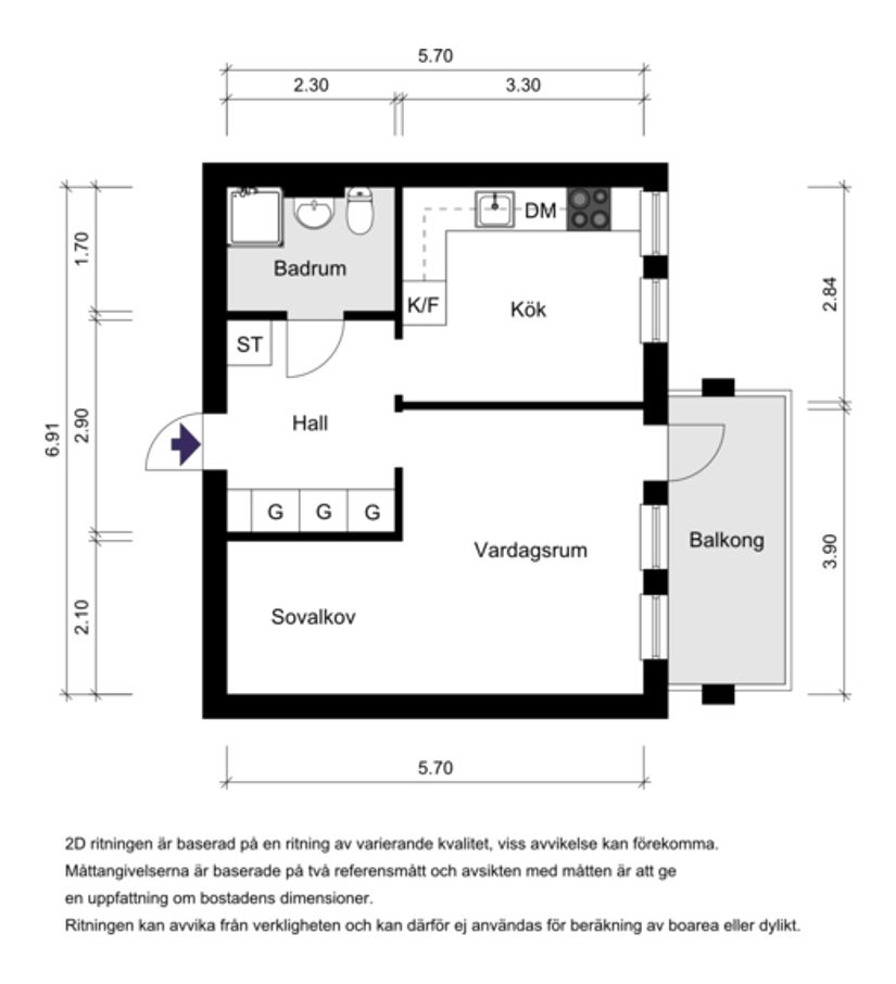 Bostadsrätt, Ornövägen 12, Västra Orminge, Nacka
