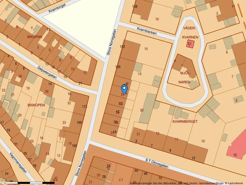 Villa, Radhus, S:t Olovsgatan 1E, Landskrona