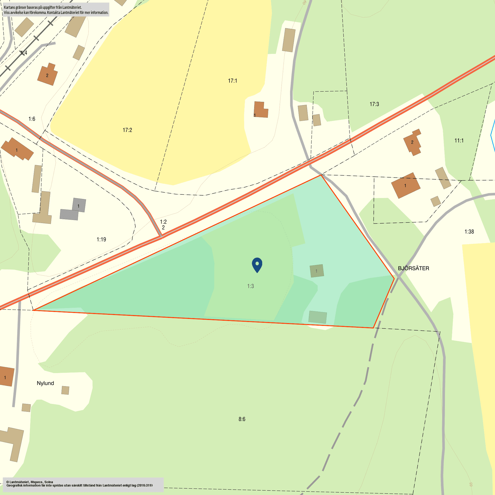 Villa, Trankärr Gladerstorp 1, Mariestad