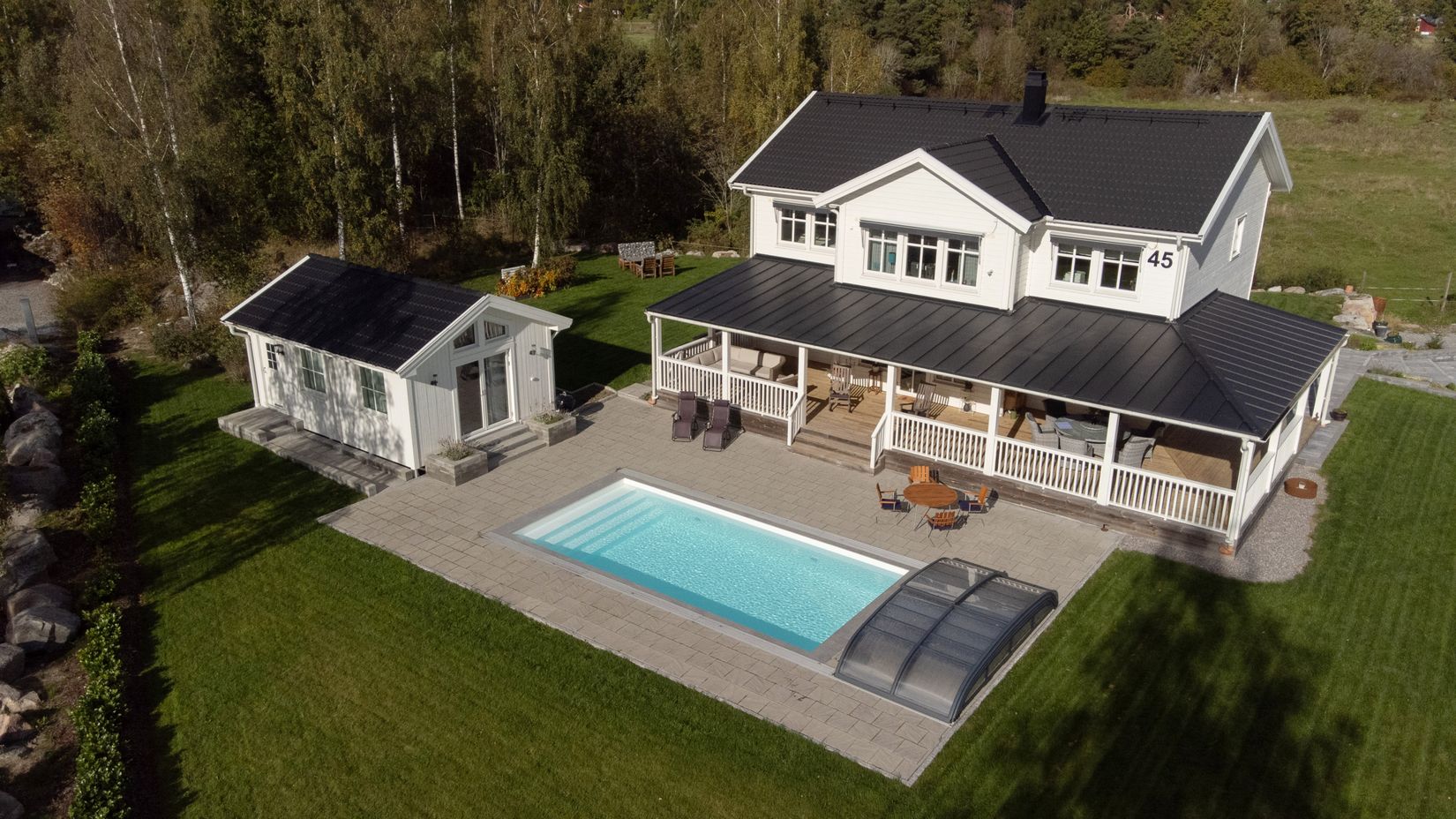 Villa, Säby Sjöhaga 45, Kolbäck, Hallstahammar