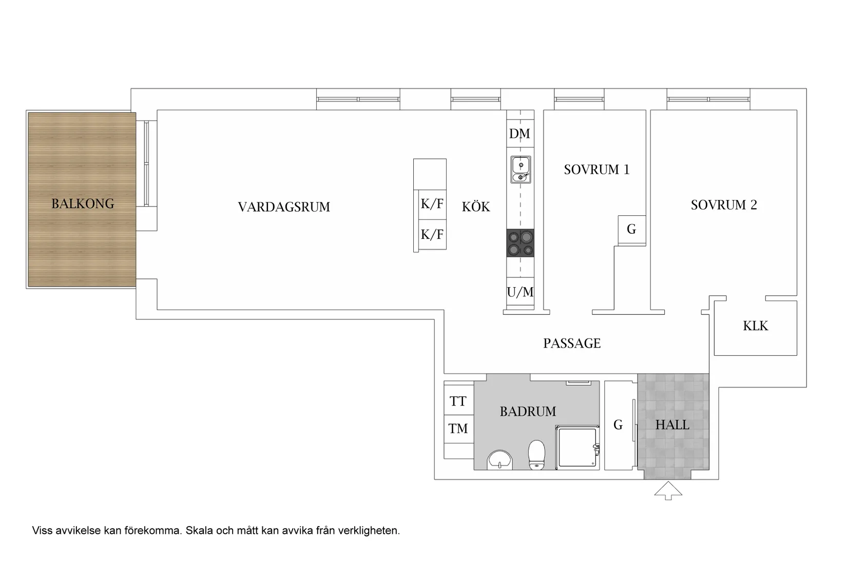 Bostadsrätt, Fabriksvägen 8, Bolinder Strand, Järfälla