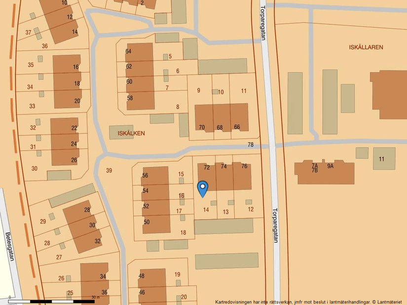 Villa, Torparegatan 72, Lambohov, Linköping