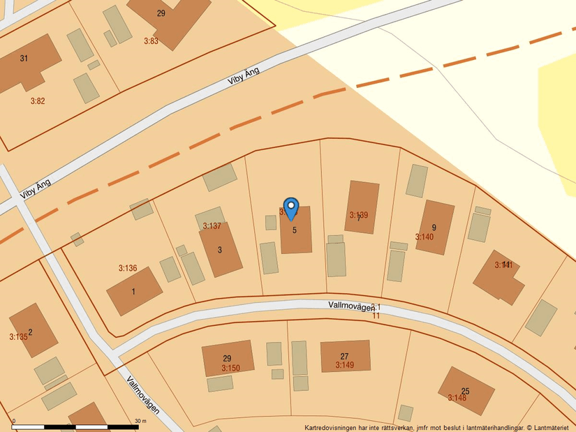 Villa, Vallmovägen 5, Bålsta Viby Äng, Håbo