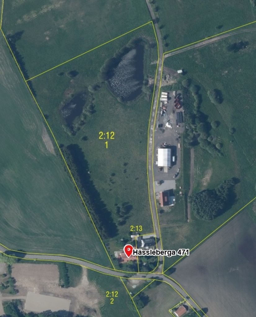 Villa, Hässleberga 471, Kongsmarken, Lund