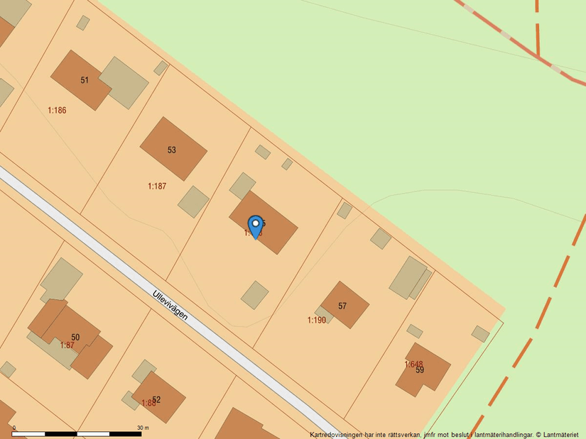 Villa, Ullevivägen 55, Bålsta Södra Ullevi, Håbo