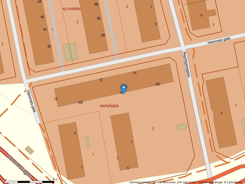 Bostadsrätt, Hammars Gata 10B, Centralt Öster, Halmstad