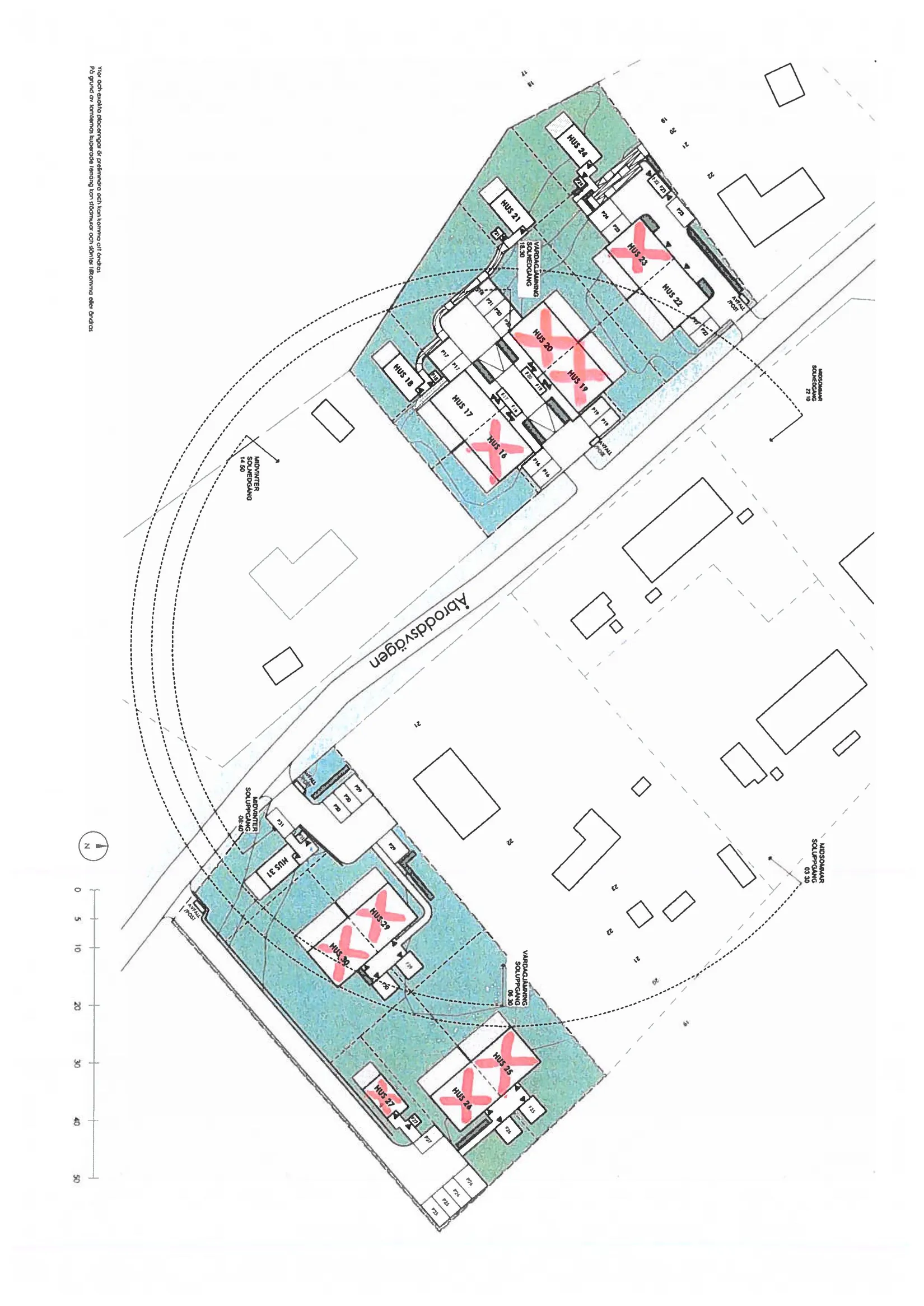 Radhus, Åbroddsvägen 24, 24-25, Kummelnäs, Nacka