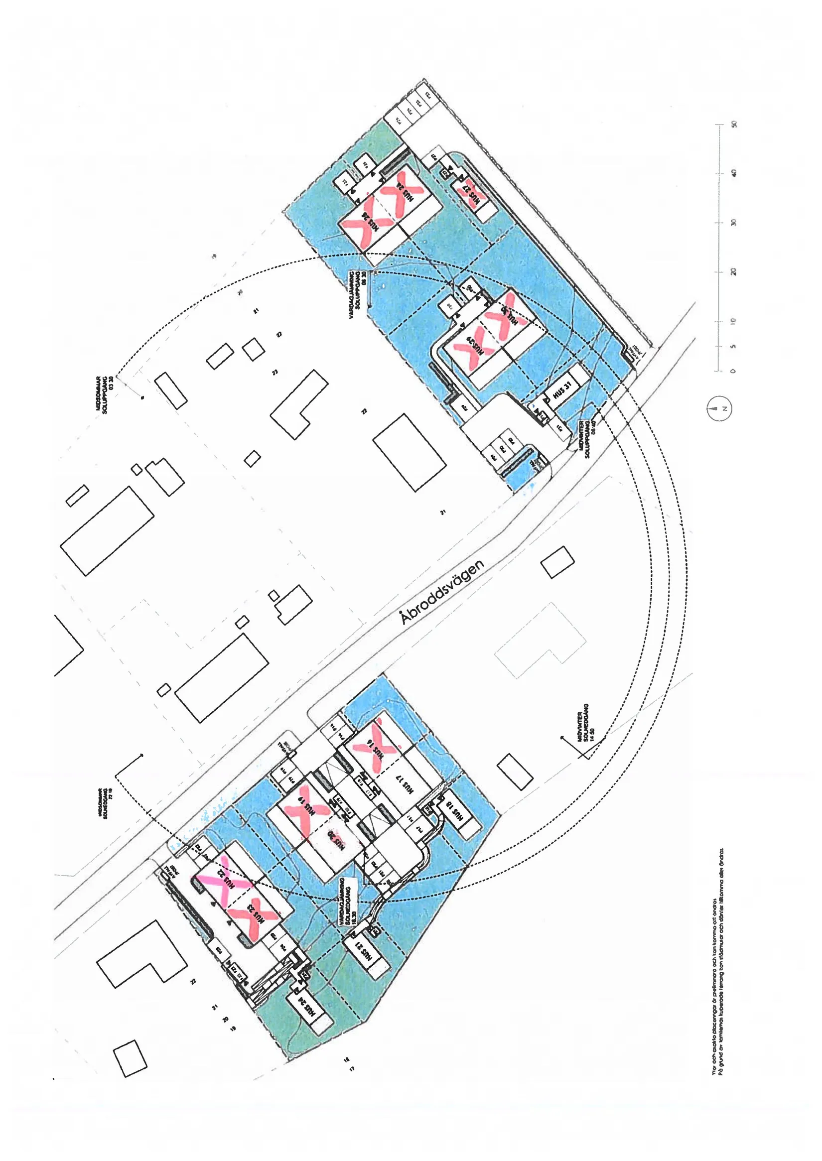 Radhus, Åbroddsvägen 24, 24-25, Kummelnäs, Nacka