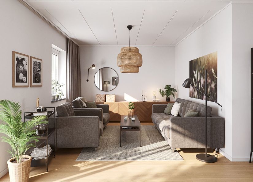 Radhus, Sprintvägen 13, Gunsta, Uppsala