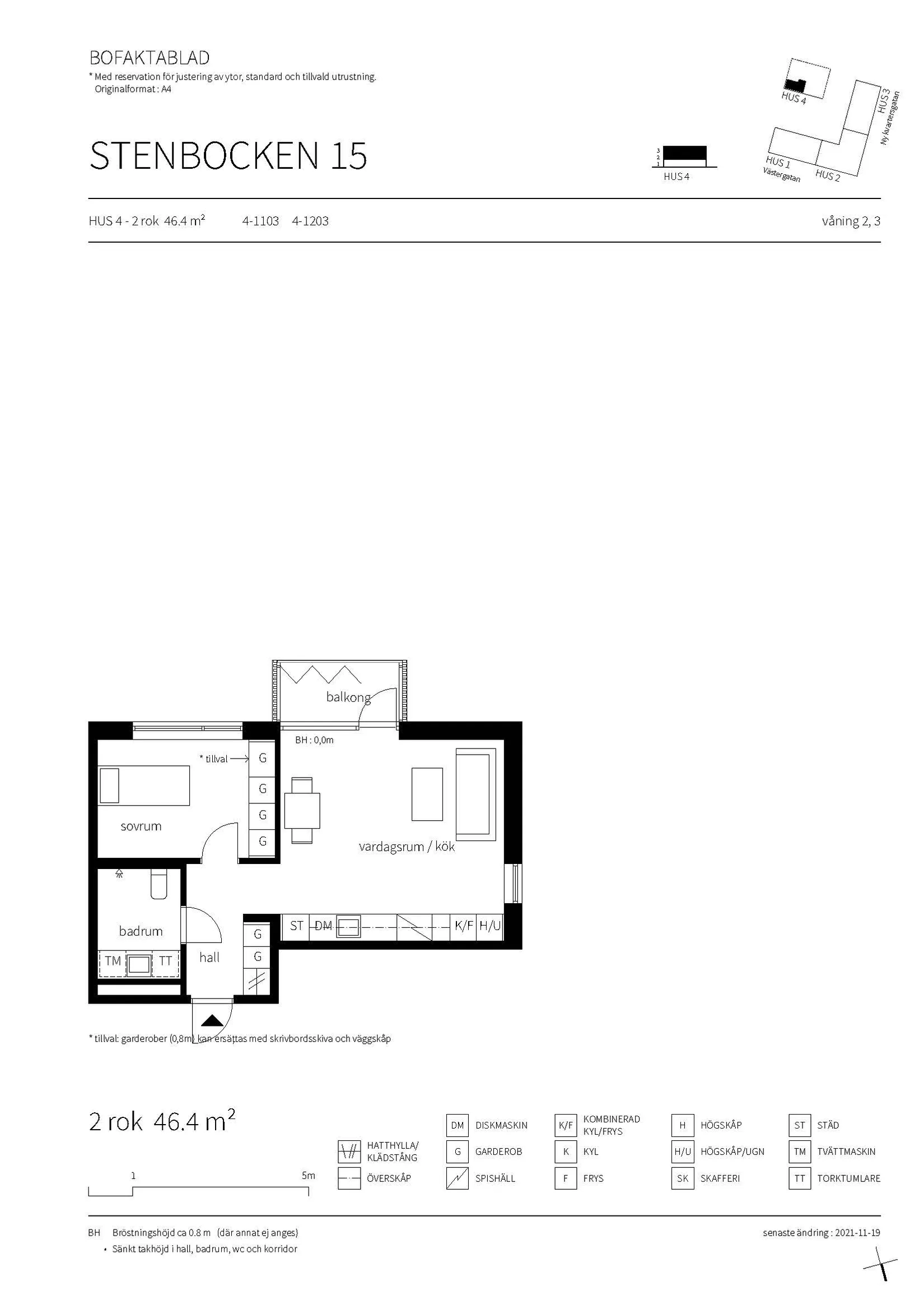 Bostadsrätt, Knopvägen 3B, Eslöv - Centralt, Eslöv