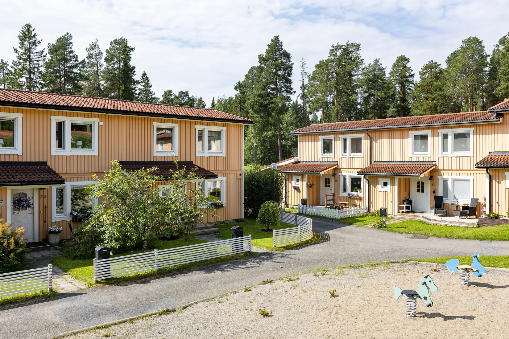 Radhus, Ottfjällsvägen 28, Nedre Torvalla, Östersund